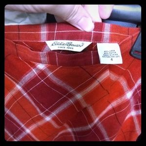 Vintage Plaid Eddie Bauer Maxi Skirt